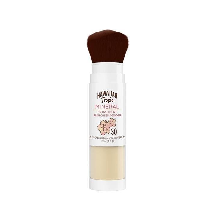 Hawaiian Tropic - Mineral Translucent Powder Brush SPF30