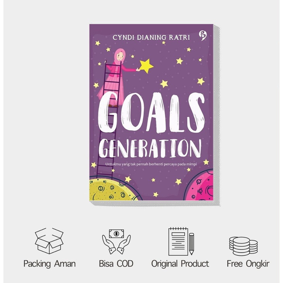 หนังสือนิยาย Goals Generation - Cyndi Dialing Ratri - Gagasmedia - ต้นฉบับ