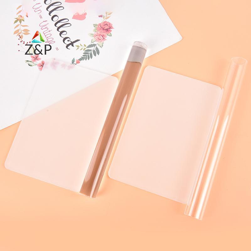 Z&P Solid Clay Rolling Pin ลูกกลิ้งดินอะคริลิค DIY Modelling Clay เครื่องมืออุปกรณ์เสริม COD