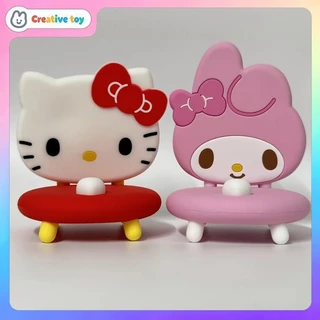 Sanrio | ที่วางโทรศัพท์ | ซานริโอ ทํานอง ขาตั้งโทรศัพท์เก้าอี้สตูลขนาดเล็กยืนตั้งโต๊ะการ์ตูนน่ารักโทรศัพท์ยืนสก์ท็อปเครื่องประดับ