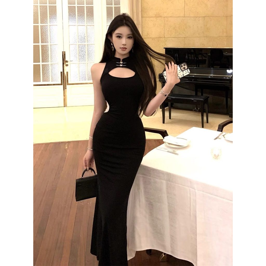 ชุดกี่เพ้าหางปลาเซ็กซี่สมัยใหม่ | 5638