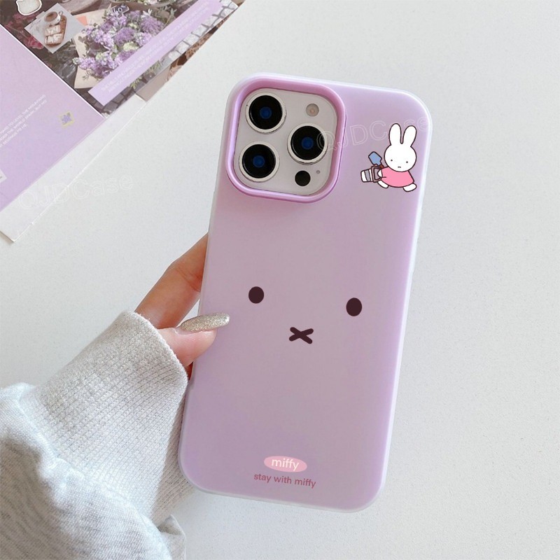 For iPhone เคสไอโฟน กระต่ายน้อยน่ารัก 11 17 12 13 เหมือนวุ้น เคสไอโฟน 14 15 16 PLUS 16 PRO MAX จัดส่งจากประเทศไทย - รูปที่ 5