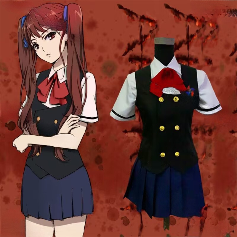 คอสเพลย์ Misaki Mei Akazawa Izumi สำหรับงานปาร์ตี้ฮาโลวีนและคริสต์มาส Carnaval ชุดคอสเพลย์หญิง