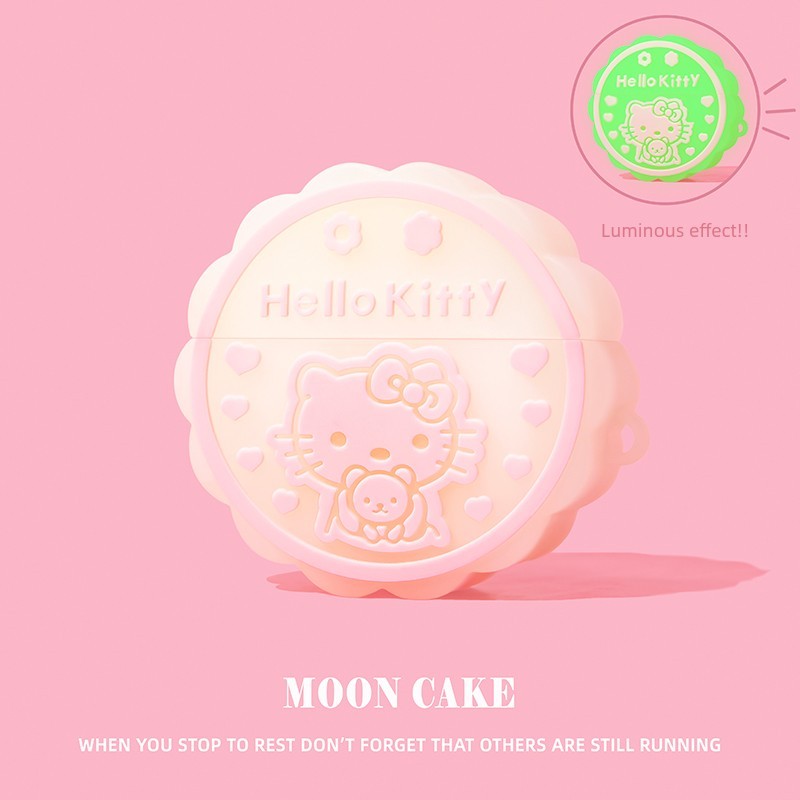 เหมาะสําหรับ airpodspro2 เคสป้องกัน airpods4 เคสป้องกัน aipods Luminous 3 รุ่นที่สาม Apple ชุดหูฟังบ