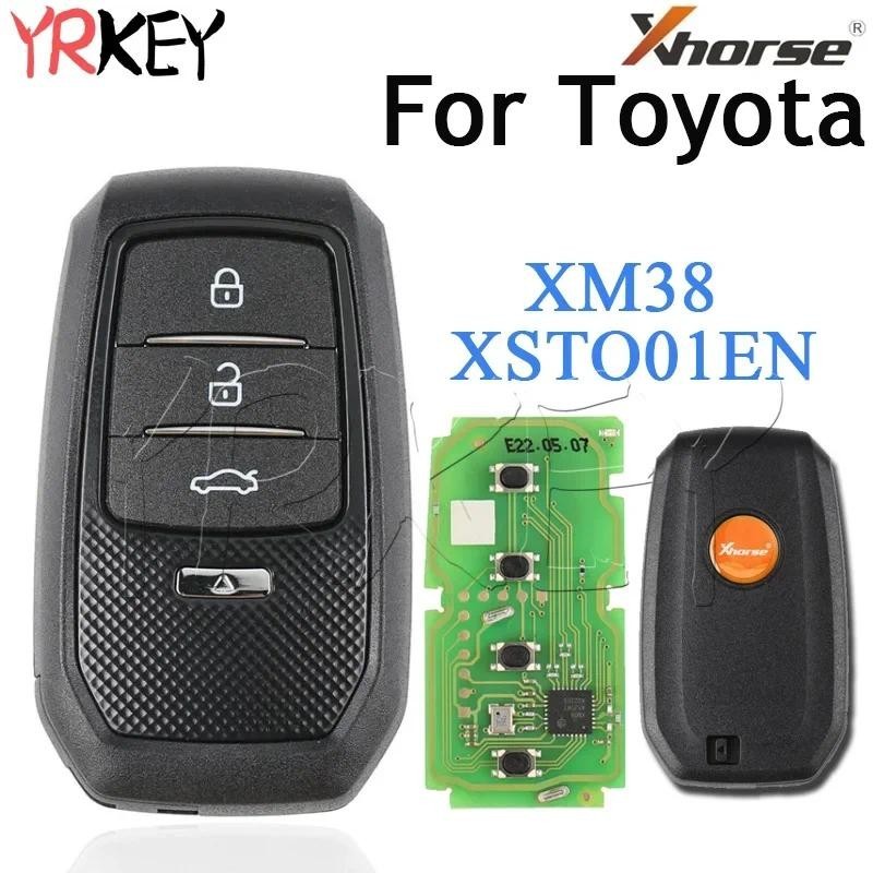 สมาร์ทคีย์ Fob สําหรับ Toyota Global Xhorse Vvdi Key เครื่องมือ XSTO01EN Universal VVDI XM38 4D 8A 4