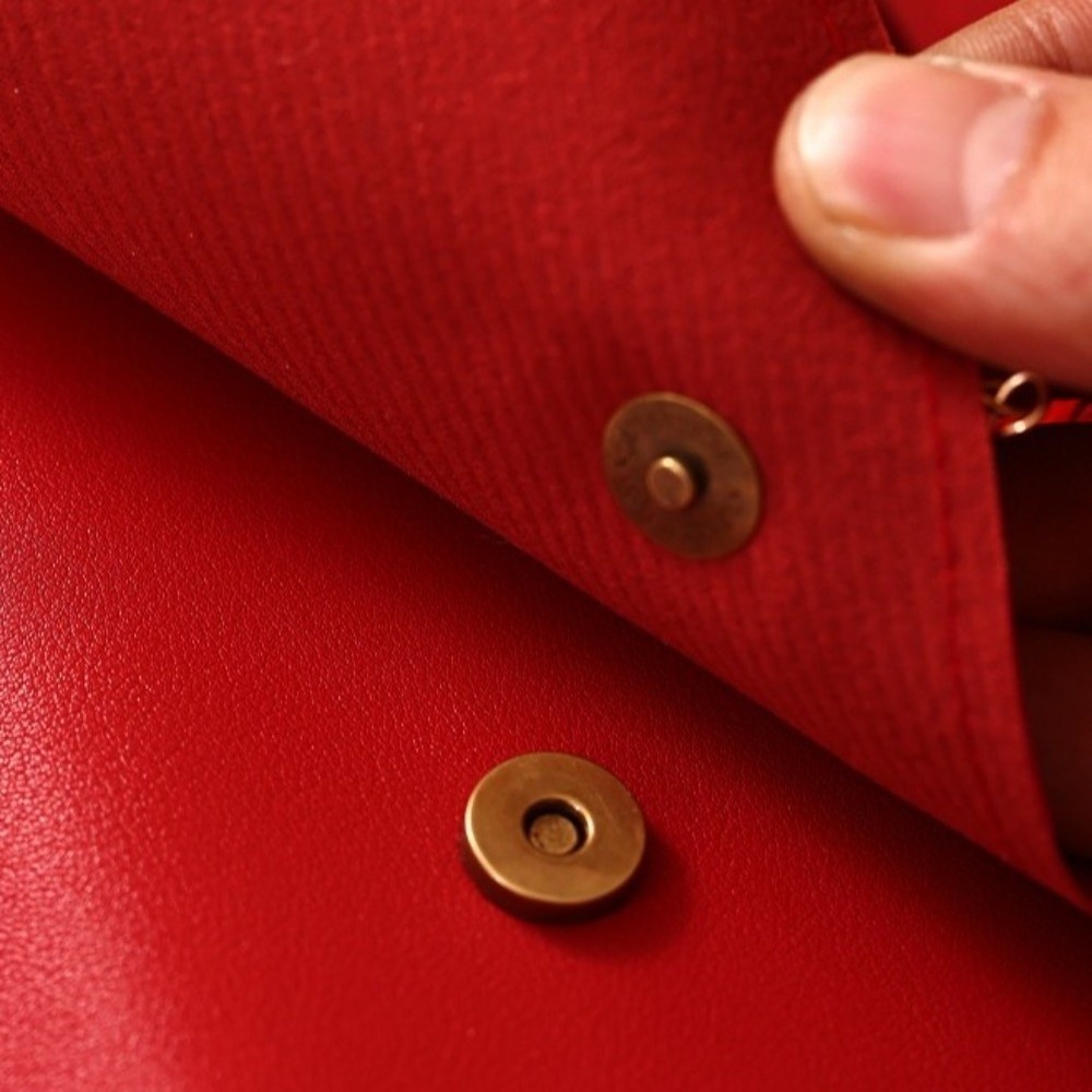 PIVOT ปีใหม่ซองจดหมายสีแดง, 3D การ์ตูน PU Crossbody Bag, ถุงของขวัญแบบดั้งเดิม Blessing Festive Money Bag สําหรับเด็ก - รูปที่ 3