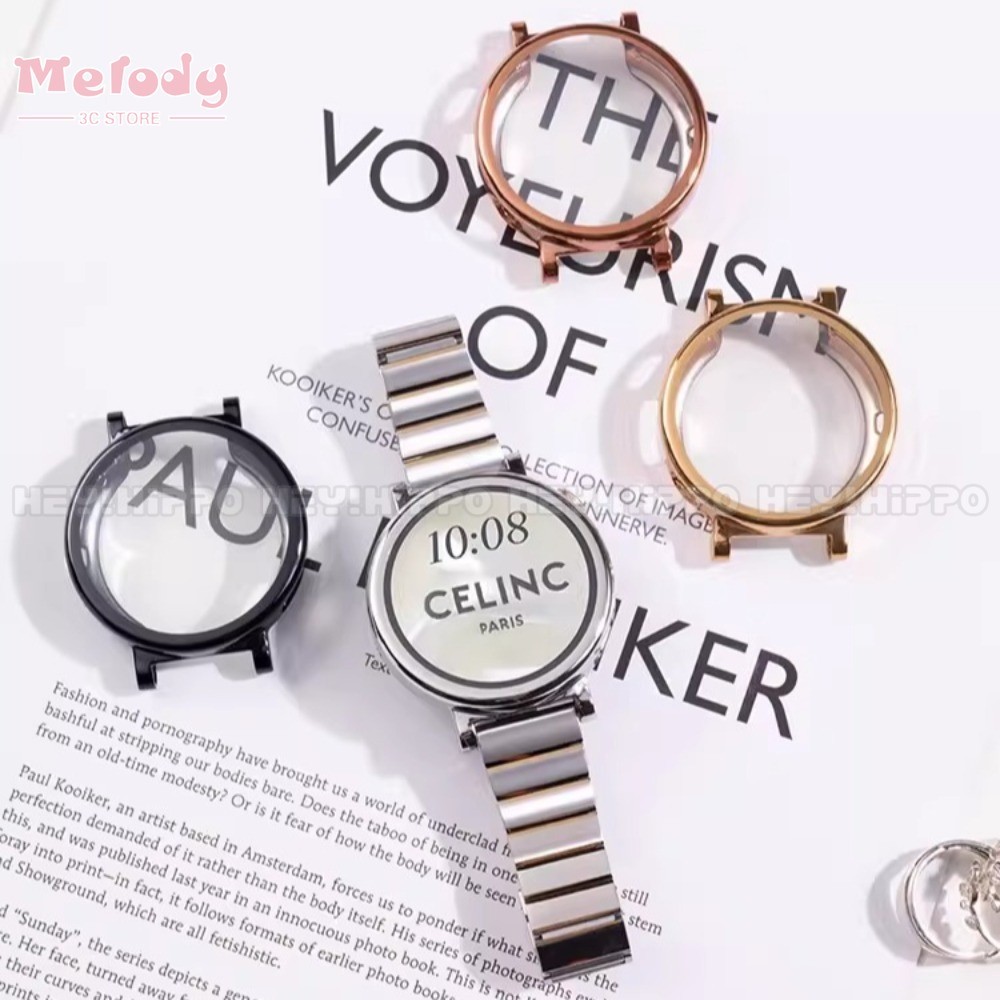 Enclosed โปร่งใสสําหรับ HUAWEI นาฬิกา GT6 41 มม.นาฬิกา GT5 pro GT4 GT3 GT2 Watch5 46 มม.42 มม.Electroplated TPU นุ่มกรณี