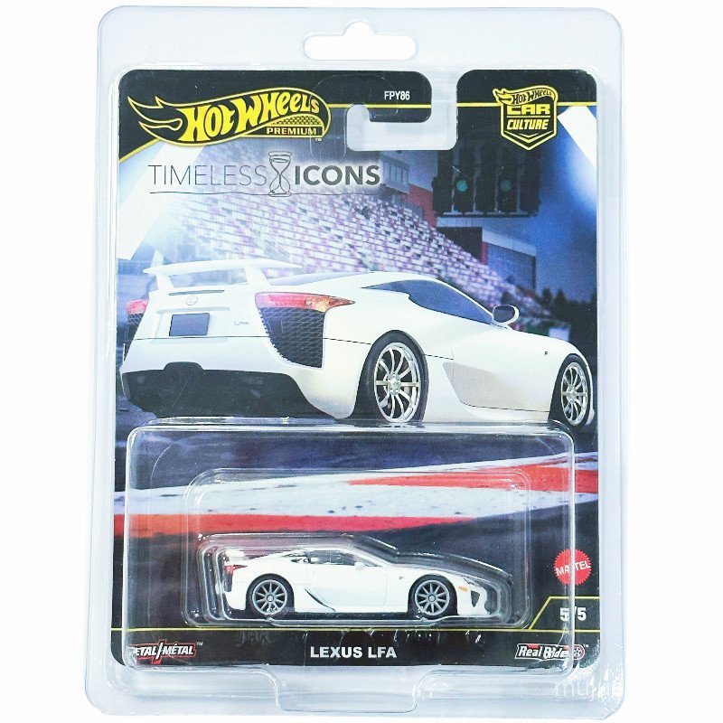 [เคสป้องกันฟรี] Hot Wheels Gold Label Car Culture Eternal Classic Lexus LFA S7OH