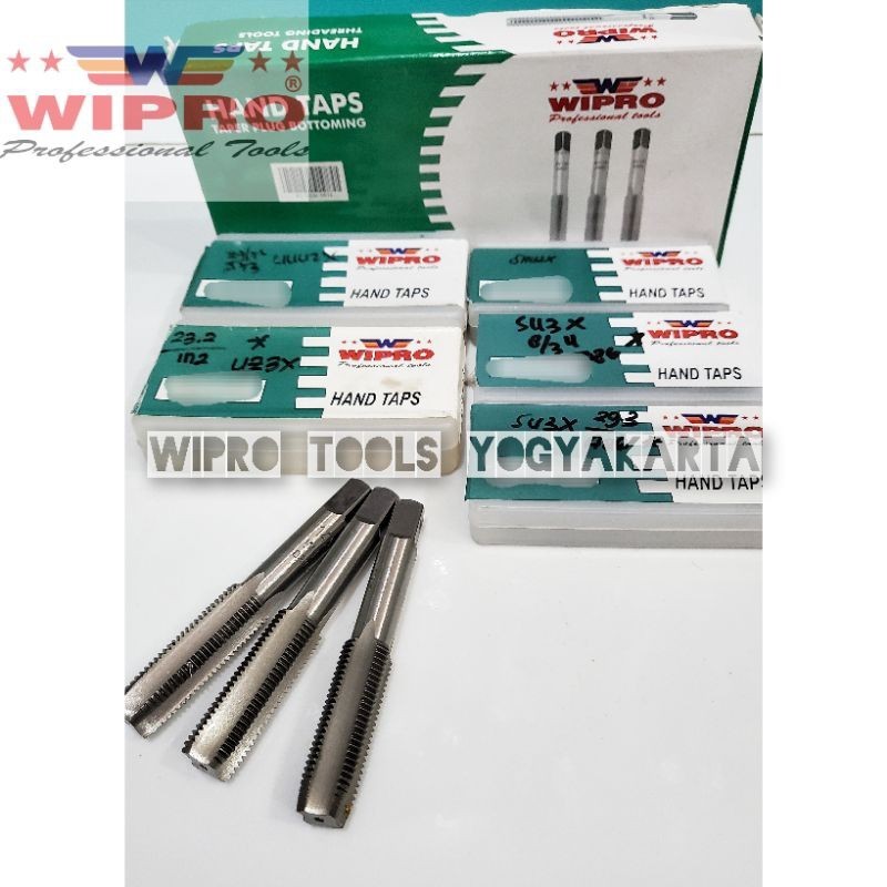 MATA Wipro Hand Tap / Thread Maker Tap Bit / Thread Tap Tool Bolt Thread M2 30.4 M3 3 0.5 M4 9.7 M5 