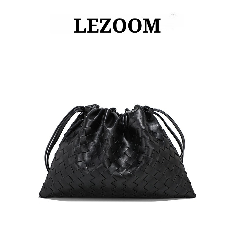 LEZOOM  กระเป๋าสะพายข้าง ถักลายคลาวด์ สไตล์สาวmodern พร้อมใช้งานทุกวัน และสะดวกสะพายขวาง