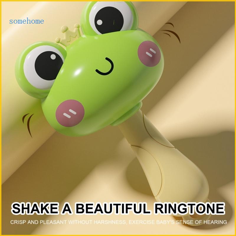 SOME มือถือเด็กการ์ตูนเป็ดเด็ก Shaker ของเล่นสําหรับการได้ยิน Sensory ทารกของเล่น Rattle เป็ด Shaker