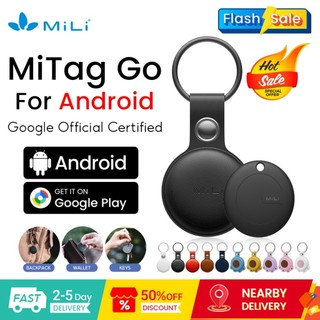 For Android MiLi MiTag Go GPS Bluetooth Tracker Item Finder and Pet Locator Work With Google Find My
