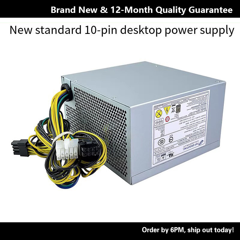 เหมาะสําหรับ Lenovo M930T Yangtian T4900K เดสก์ท็อป 10 พินแหล่งจ่ายไฟ 400W 500W 600W พร้อมกราฟิกการ์