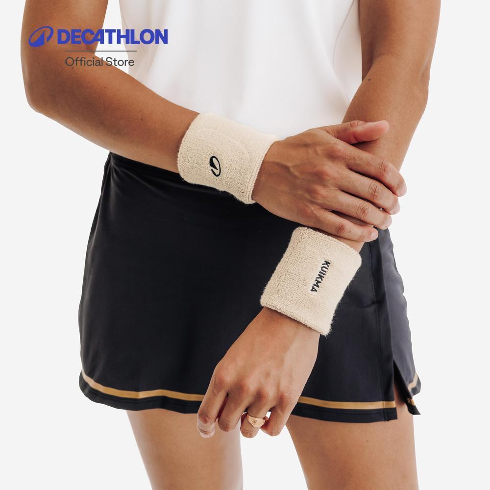 Decathlon Tp 100 Tennis Wristband ปลอกรัดข้อมือเทนนิสรุ่น Tp 100 - Beige