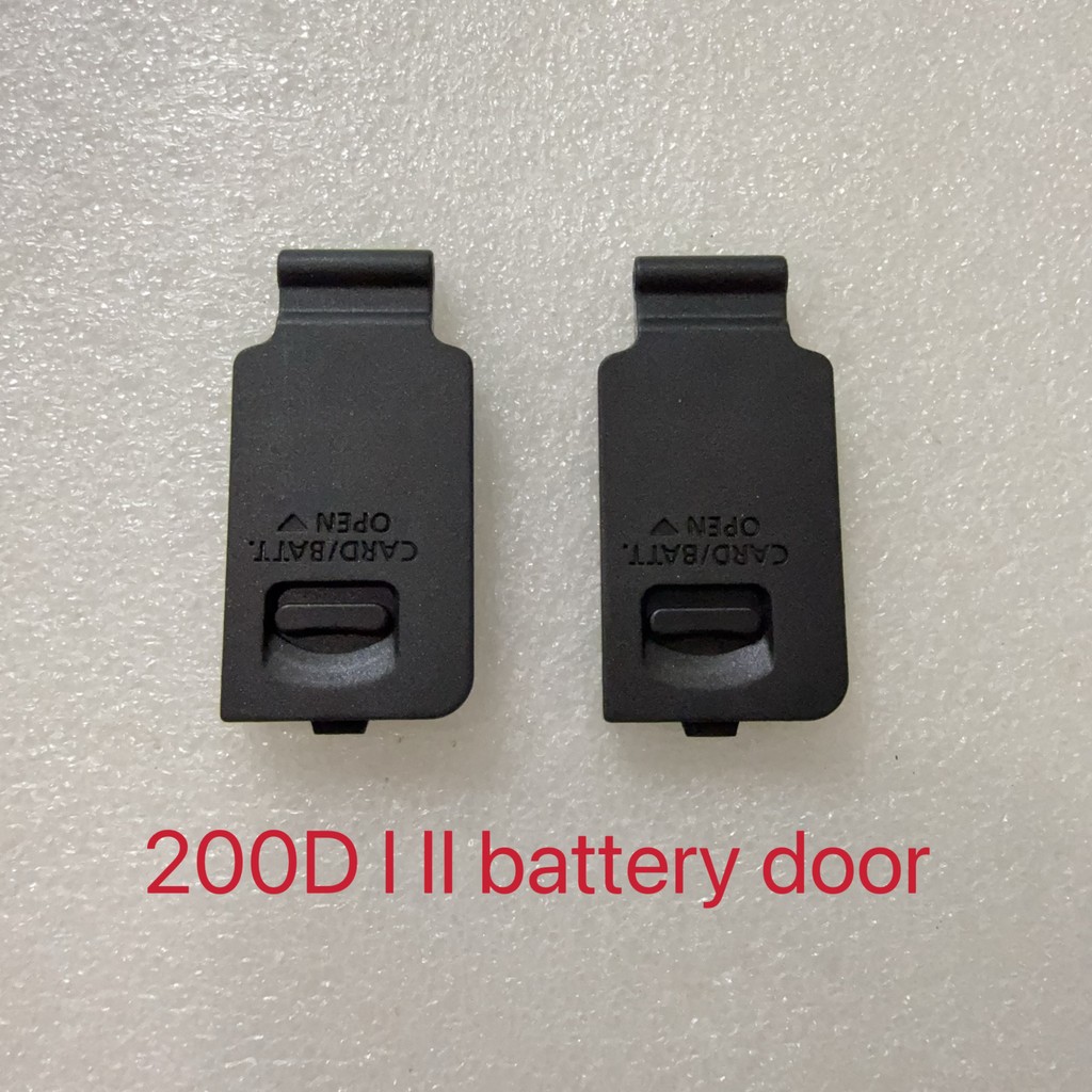 ฝาครอบแบตเตอรี่สําหรับชิ้นส่วนซ่อมประตูแบตเตอรี่ Canon 200D I II
