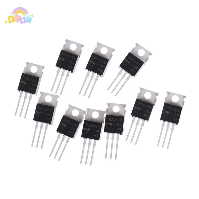 [BB-t] 10PCS ใหม่ IRF640 IRF640N Power mosfet 18A 200V TO-220 ใหม่