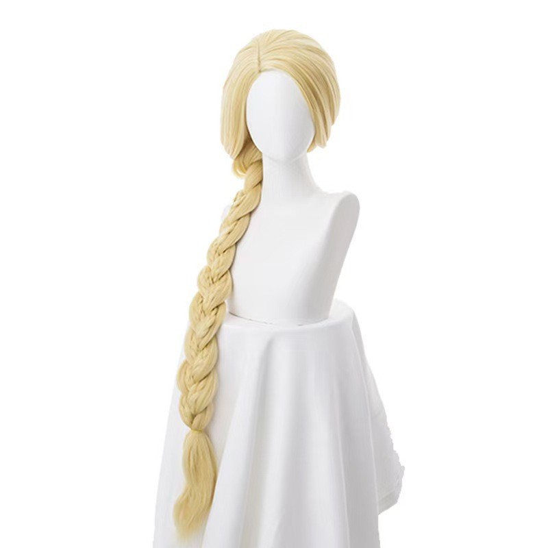 [วิกผม cos ขายร้อน] พิเศษสําหรับ Magic Rapunzel Princess Le Pei พร้อม Braids Golden Disney คอสเพลย์ว