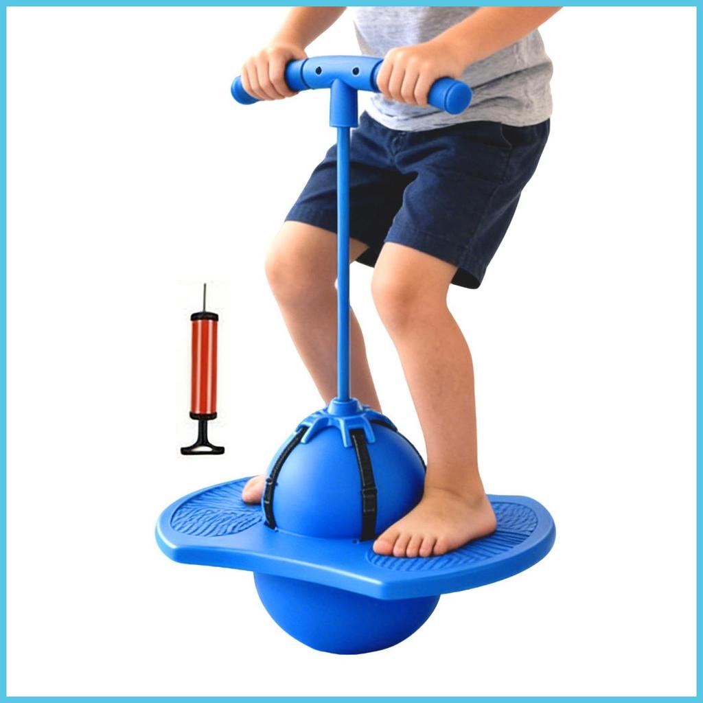 Bounce Ball สําหรับเด็กลื่นยืดหยุ่นตลกเด็ก Bouncy Ball พร้อมที่จับสําหรับชายหญิง Home School Playroo