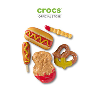 CROCS ตัวติดรองเท้า JIBBITZ™ YUM DIPPED JUNK FOOD 5 PACK รุ่…