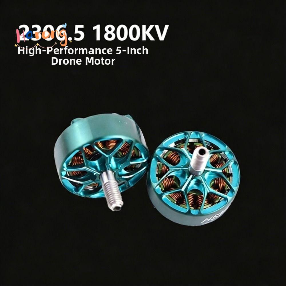 HARONG Flying Racing Motor, ครอสโอเวอร์ 2306.5 1800KV HSKRC|อะไหล่โดรน MotorRacing ไร้แปรงถ่าน สีน้ํ