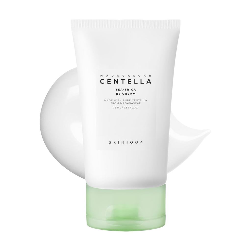 SKIN1004 Tea-Trica B5 Cream, Face Moisturizer with Centella Asiatica & Panthhenol B5, Gel Moisturize