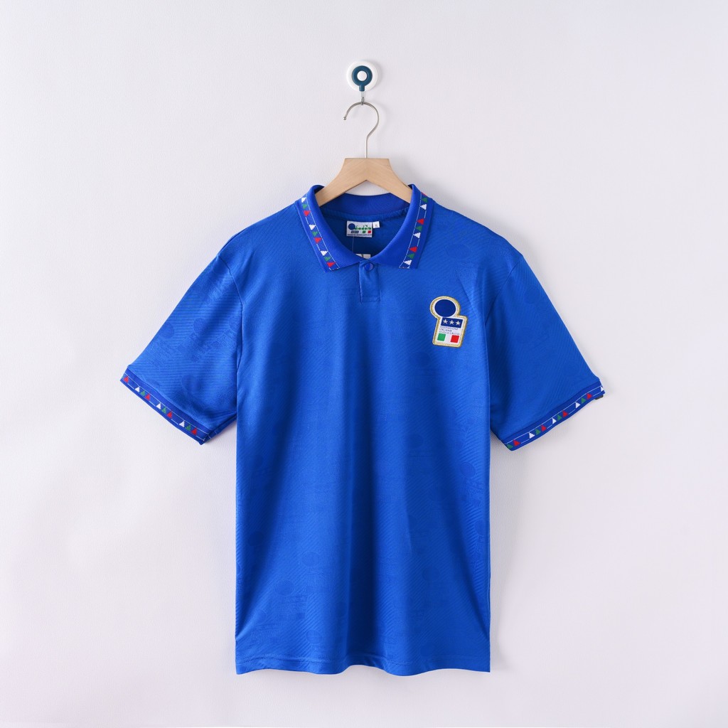 ใหม่ Retro Version 1994 Italy Home S-2XL