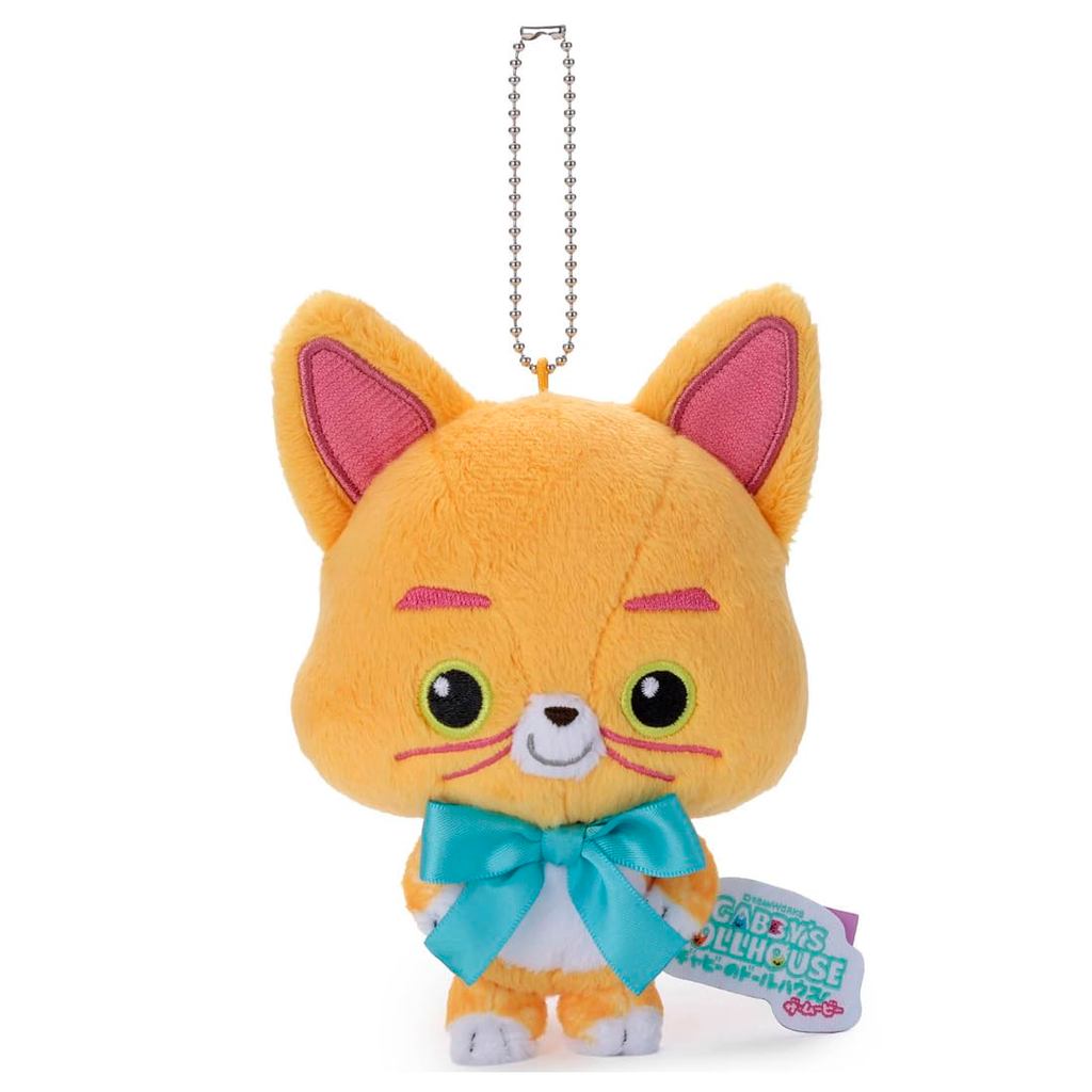 Takara Tomy Arts Gabby's Dollhouse The Movie Plush Toy KC Chumsley, Height: Approx. 14cm
