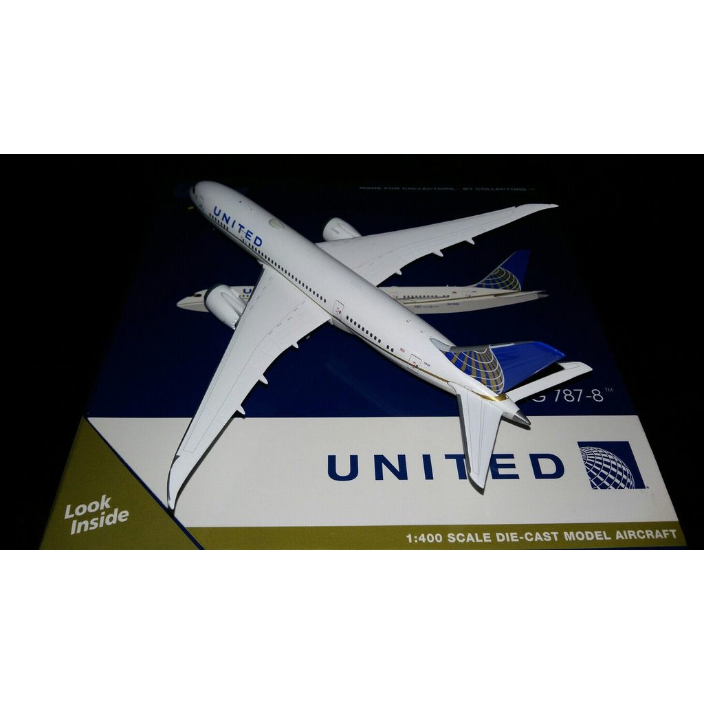 #1:: : รุ่น 400#GJ美国联合航空787各系列套出 B787