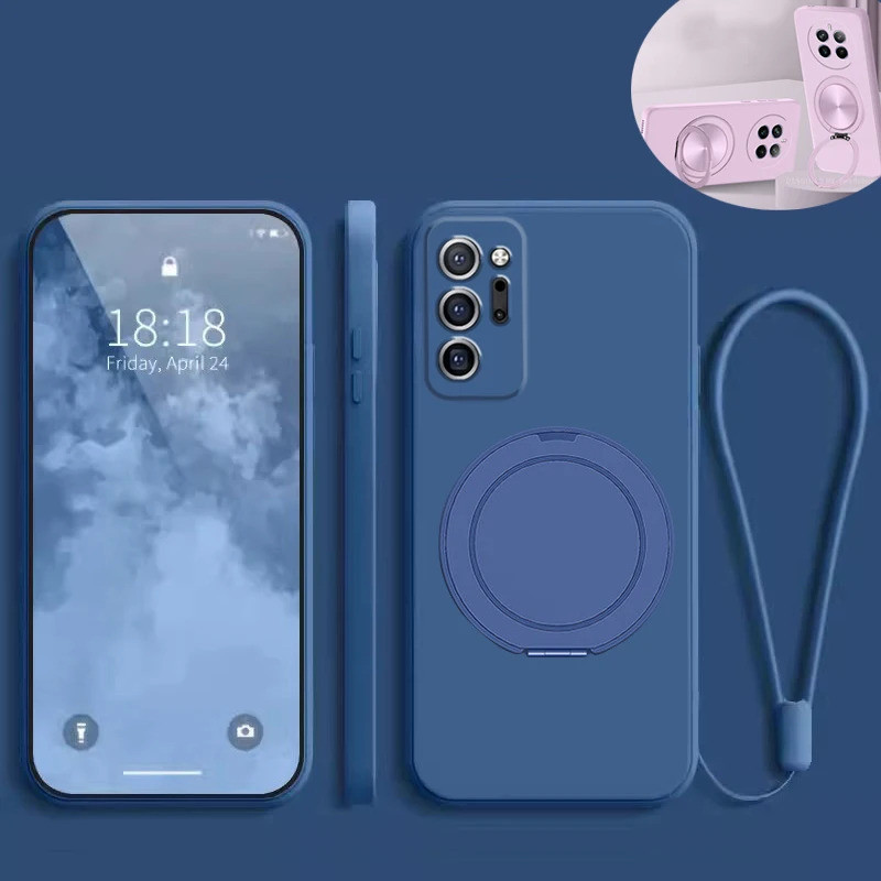เคสโทรศัพท์สําหรับ Samsung Galaxy Note 10 20 9 Plus Ultra เคสซิลิโคน Protetive Soft Cover ที่วางแม่เหล็กพร้อมตัวป้องกันหน้าจอ
