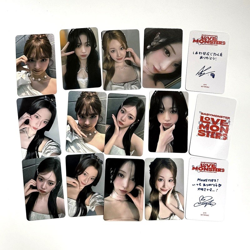 การ์ดวงบัส bus because of you i shine BABYMONSTER Japan FAN CONCERT Full Amount Card LOVE MONSTIEZ P