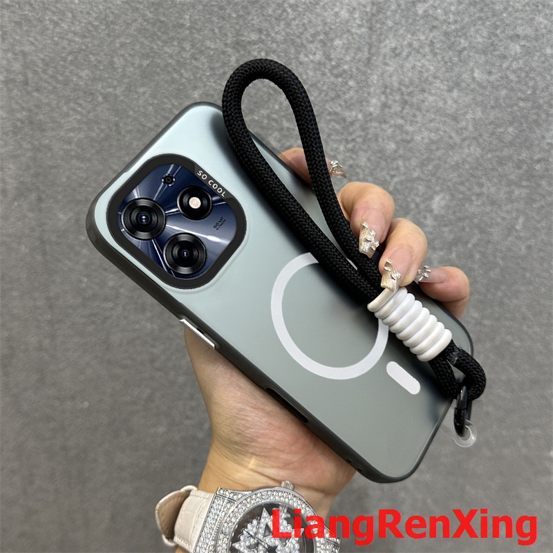 สําหรับ OPPO Reno 15 pro MAX reno15 Reno 15F 5g เคสโทรศัพท์เคสแข็ง TPU Protector กันกระแทกออกแบบใหม่ความงามแม่เหล็กพร้อมเชือกเส้นเล็ก CYDTGSBS01