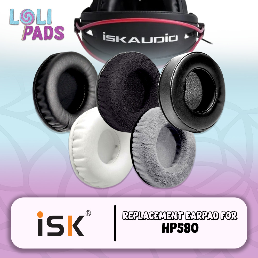 Earpad Earcup Ear Cushion ISK HP580 HP 580 HP-580 Foam Pad