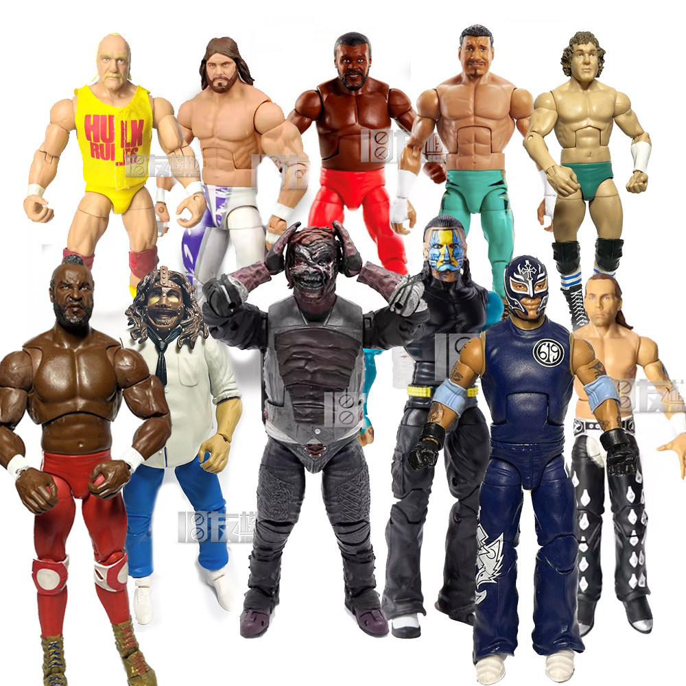 Arena Wrestler นักมวยปล้ํา Super Action Figure Hardy Rael Cthulhu Hawgen