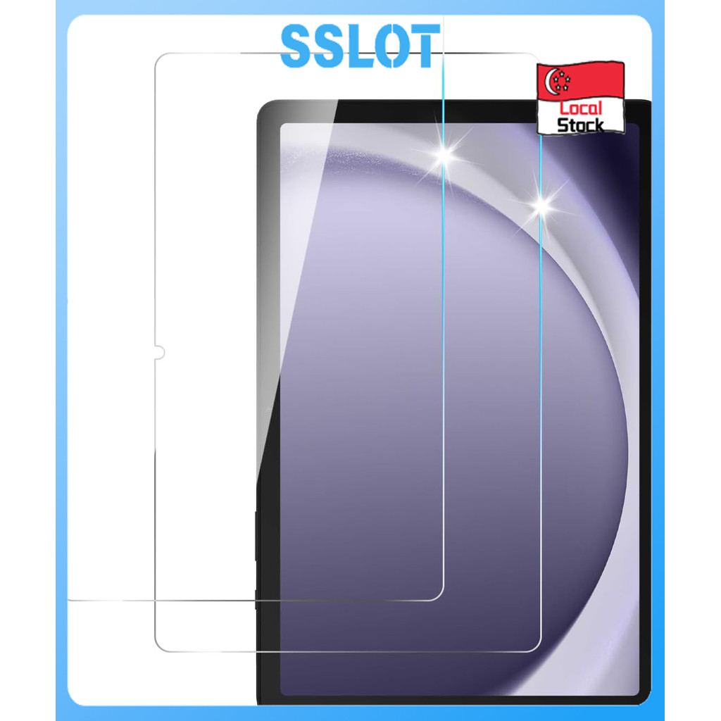 ฟิล์มกระจกนิรภัยสําหรับ Samsung Galaxy Tab S10 FE S11U S10+ S10 FE+/ Tab A11+ / A9 ความแข็ง Protecto