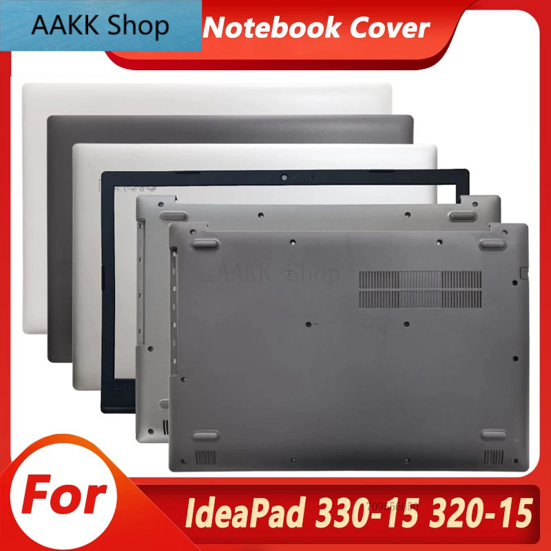 ใหม่สําหรับ IdeaPad 330-15 320-15 320-15IKB 320-15ISK 330-15ABR 330-15ISK LCD ปกหลัง Bezel Palmrest 