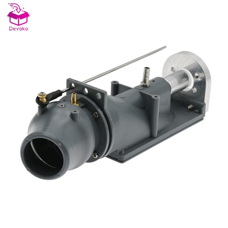 [chiwanji2mf] RC Boat Thruster Jet Pump Set Forward Backward Ejector RC Boat Water Black B 26MM