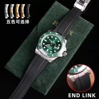 สายยางสําหรับ Rolex Daytona Submariner Yacht-Master datejust – กันน้ํา, Flawless Fit, พร้อม End Link Kit