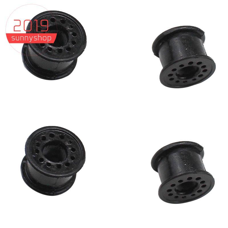 4PCS เกียร์เกียร์ Shift Lever สวมใส่ปะเก็นพลาสติกสีดํา 4S6P7412AA สําหรับ Ford Fiesta Focus