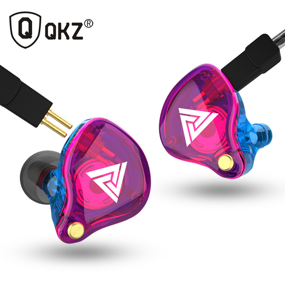 4.16-QKZ/Tingsheng VK4 ชุดหูฟังโทรศัพท์มือถือชุดหูฟังกีฬาชนิดใส่ในหูควบคุมสายไฟ Plug-In ชุดหูฟัง Sup