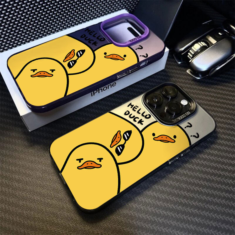 เคส สำหรับSamsung A56 A03 A04 A05 S A12 A13 A14 A15 A23 A25 A36 A34 A50 A51 A52 4G A53 A54 5G case กันกระแทก เป็ดเอียงคอ