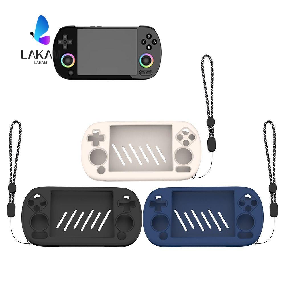LAKAM ฝาครอบป้องกัน,ซิลิโคนคอนโซลเกมมือถือ,อุปกรณ์เสริมกันกระแทกสําหรับ ANBERNIC RG40XX H