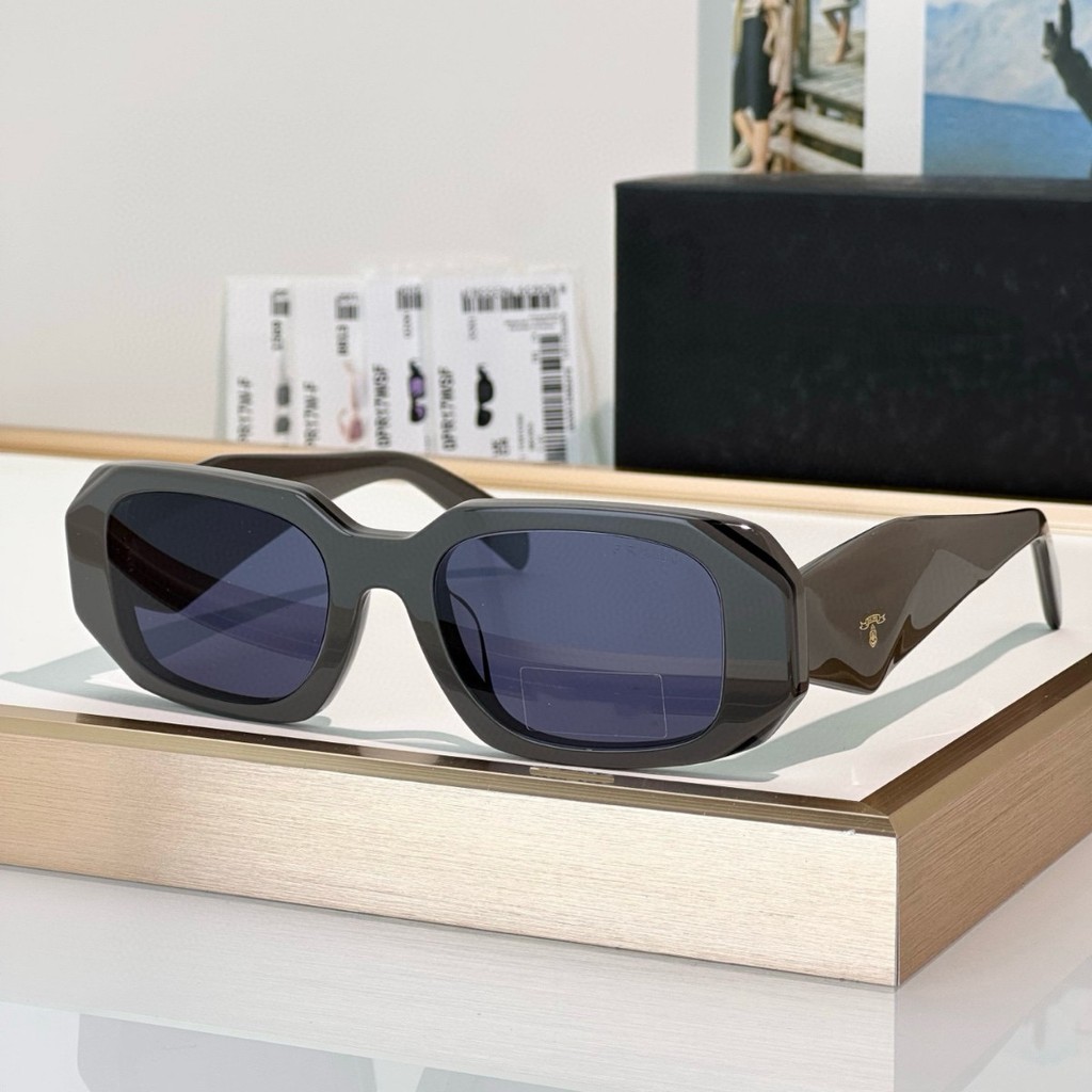 KG5L Pra** SPR17W New polygonal design luxury women's sunglasses with UV protection for vacation