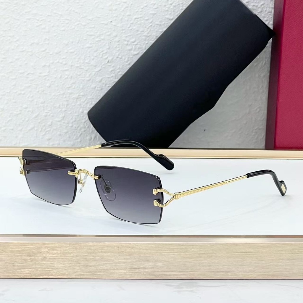 WZ60 Cartie*r 0550S New fashion style sunglasses, frameless sunglasses, trendy sunglasses