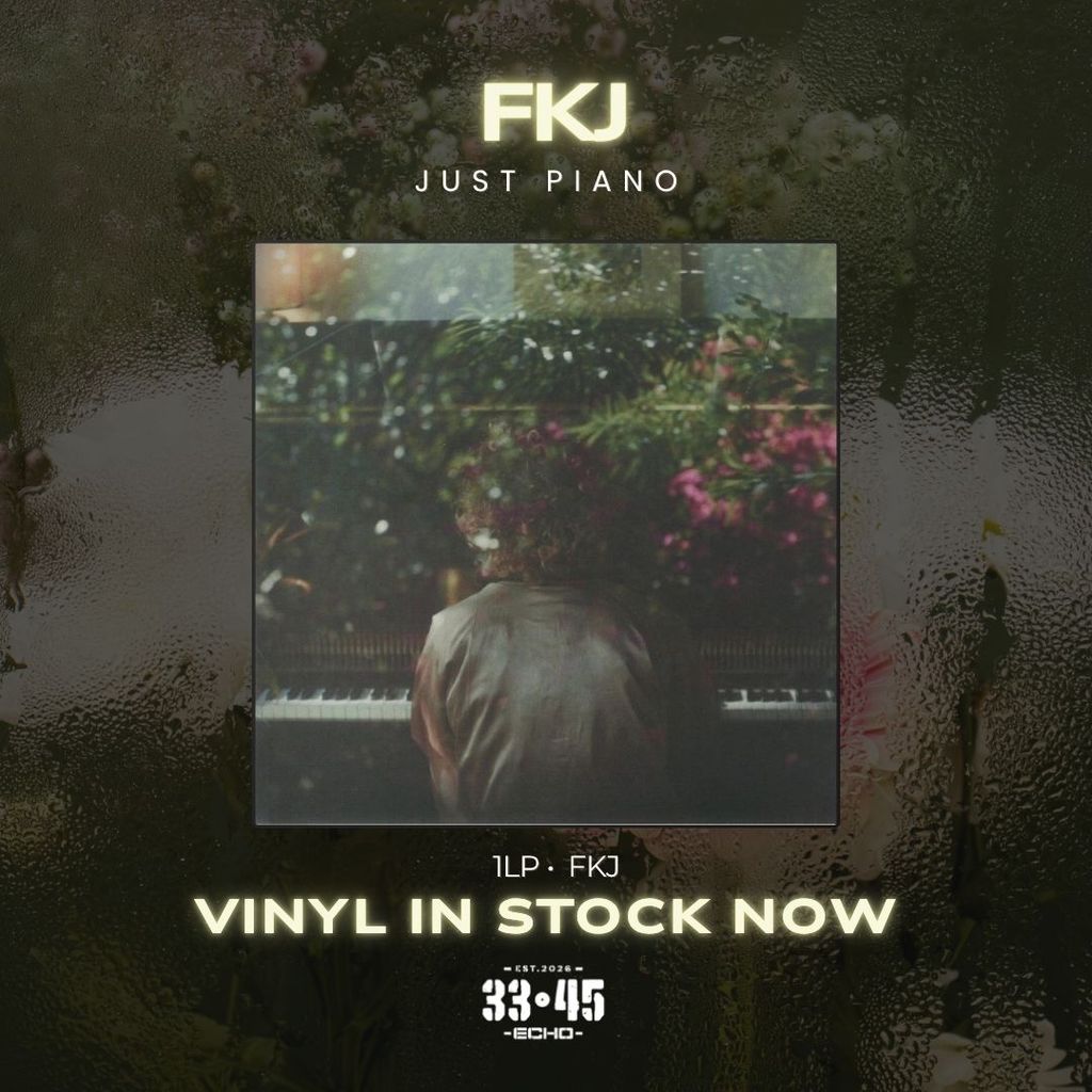 [แผ่นเสียง Vinyl LP] FKJ - Just Piano 1LP [ใหม่และซีล SS]