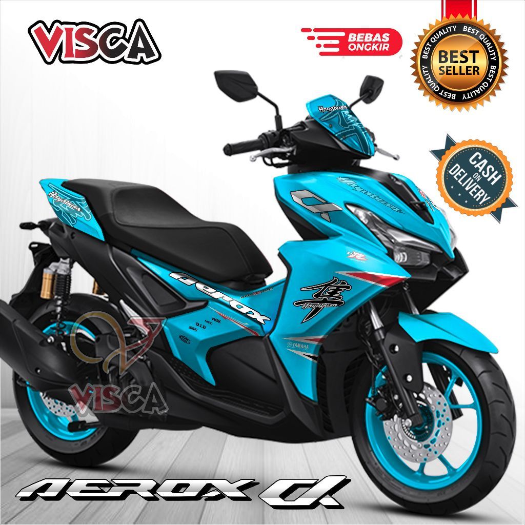 รูปลอก Aerox Alpha Full Body สติกเกอร์ Aerox CX 2025 Cool Striping Aerox Alpha Cx 2025 รูปลอก Variat