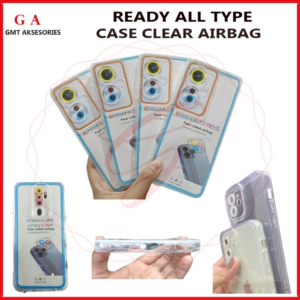 CASE CLEAR AIRBAG OPPO F11 F11 PRO F3 F5 F7 F7 PRO ~ GMT