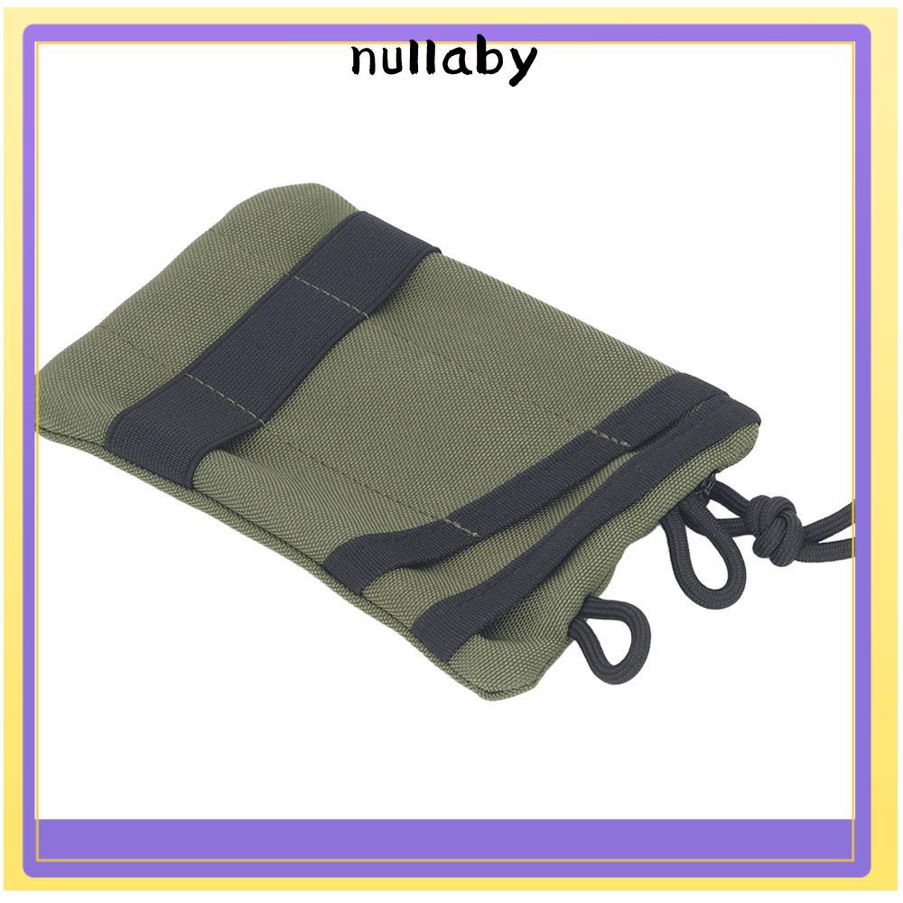 NULLABY กระเป๋าเก็บ EDC 2 ชิ้น, ผ้าแบบพกพา EDC Organizer, กระเป๋าเครื่องมือมัลติฟังก์ชั่นที่ทนทาน ED