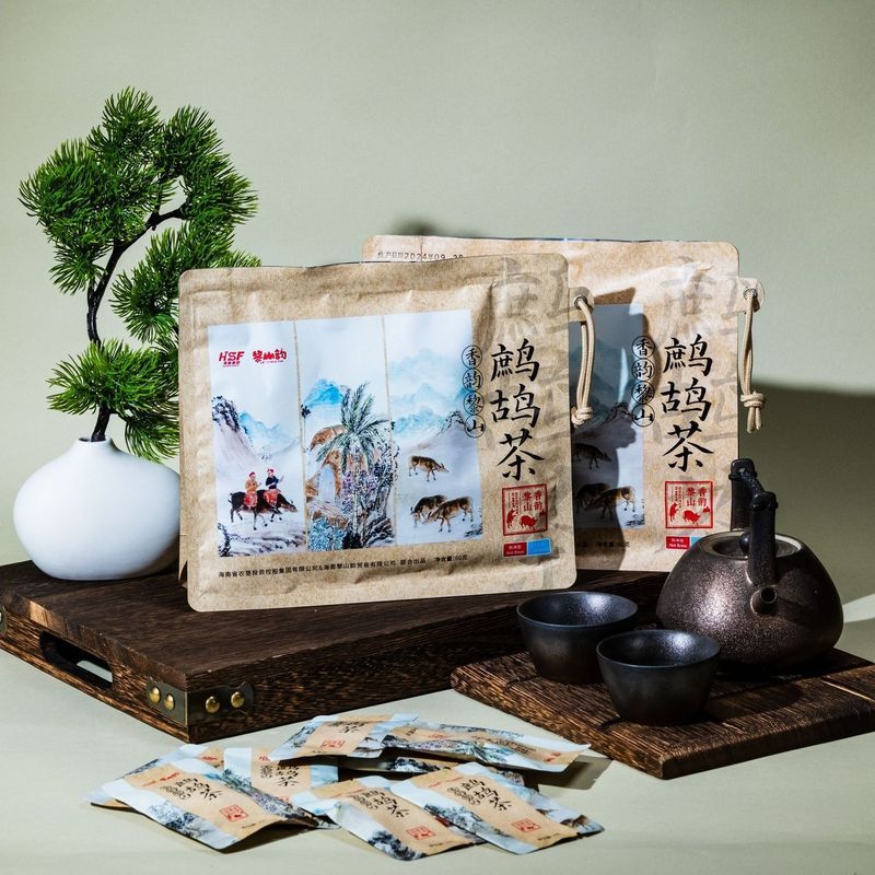 Rhyme Fragrant Lishan Nongken Lishan Rhyme ชาไหหลํา Yan Yan Yan 60g ชาพ่อของที่ระลึกพิเศษไหหลํา 4-20