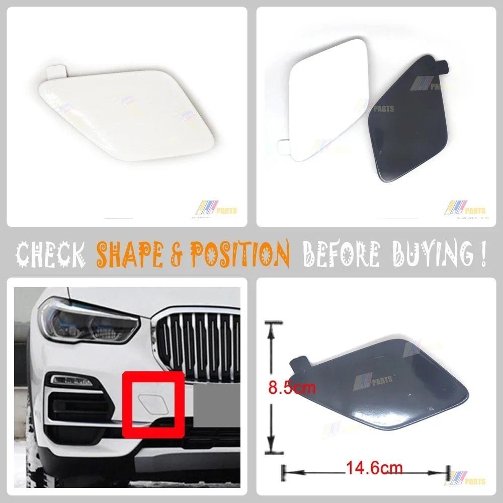 สําหรับ 19-21 BMW X5 G05 25dX 30dX 30iX 40iX 45eX 50iX ฝาครอบ TOW ด้านหน้า 51119492880