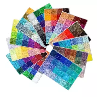 1000 ชิ้น 2.6 มิลลิเมตรพรีเมี่ยม Hama Perler ลูกปัดฟิวส์ที่มีสีสันลูกปัด DIY ปริศนาหัตถกรรมชุด Ideal ของขวัญสําหรับเด็กสร้างสรรค์